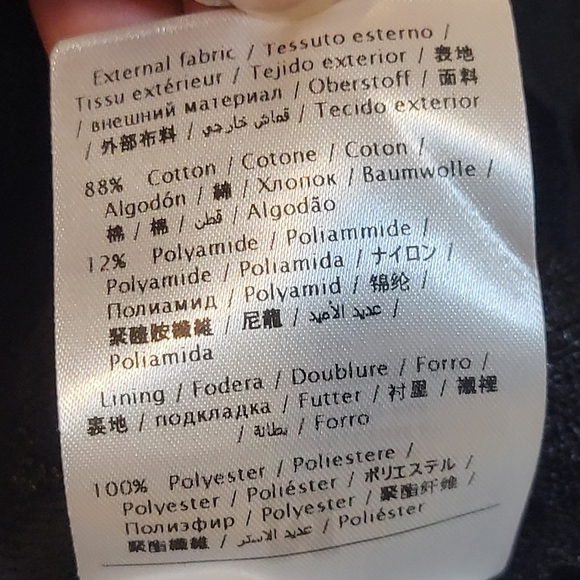 Missoni Black Tissuto Ribbed Horizontal Pattern Sleeveless Pouff Knee Dress - Picture 6 of 15